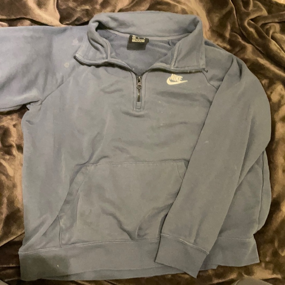 Long Sleeve Nike quarter zip up